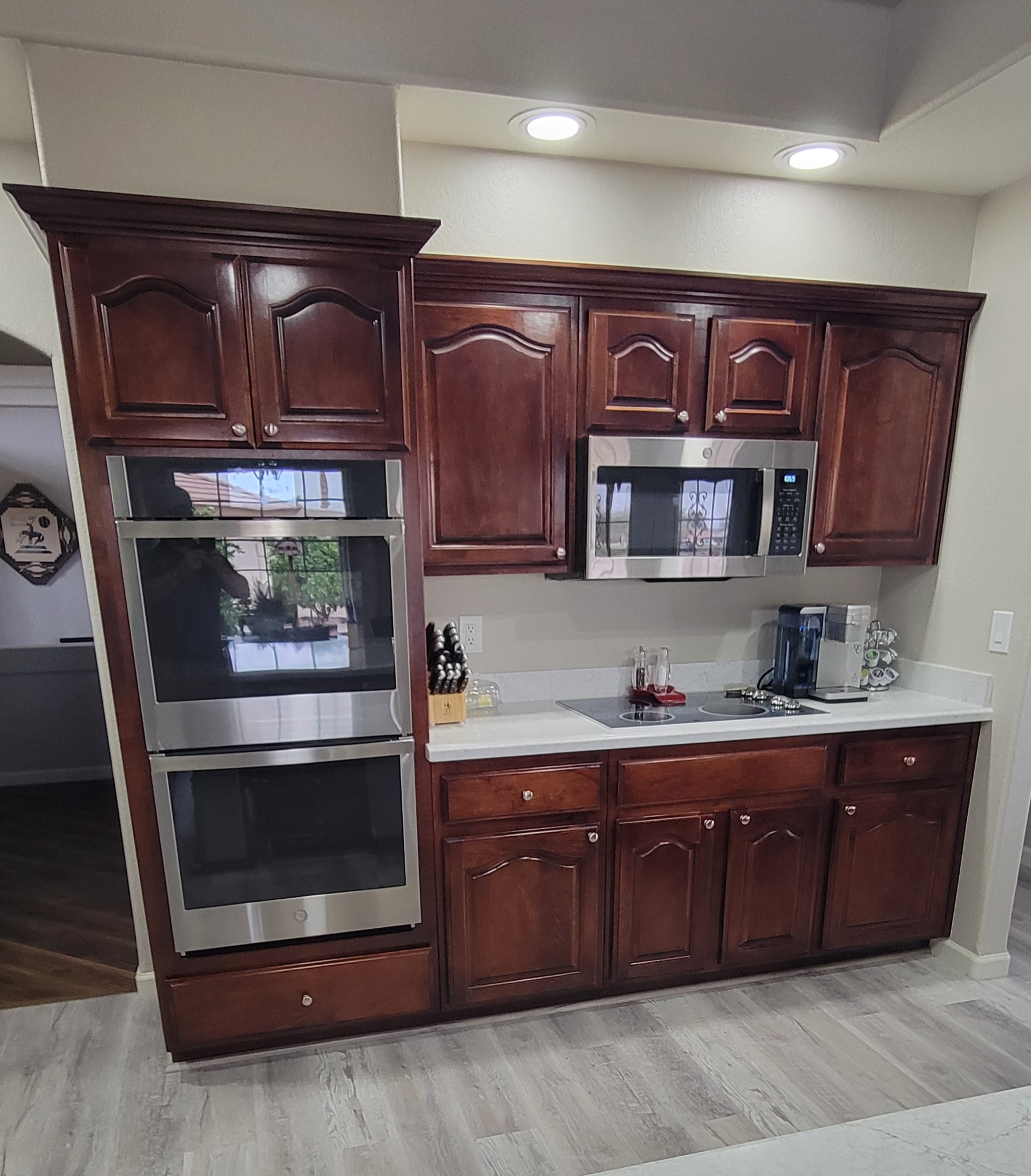 Kitchen before dark espresso